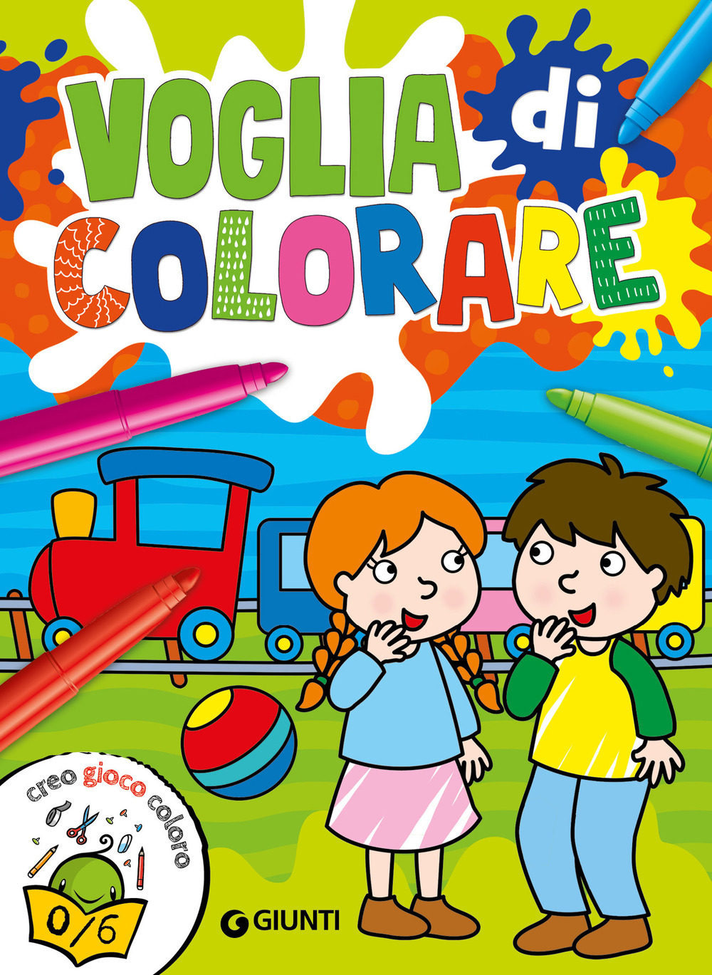 Libro Voglia di colorare. Creo gioco coloro di Francesca Pellegrino - ean 9788809907416 - Giunti Editore
