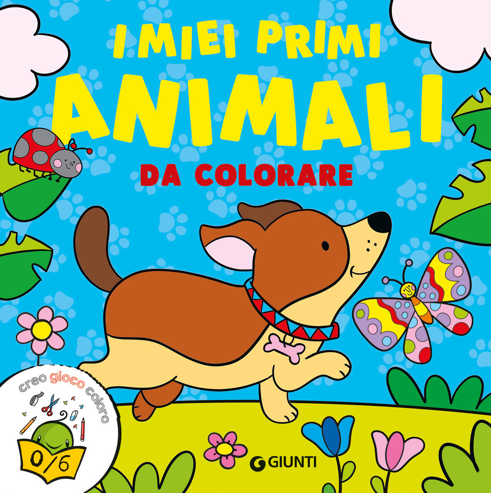 Libro miei primi animali da colorare di  - ean 9788809909663 - Giunti Editore