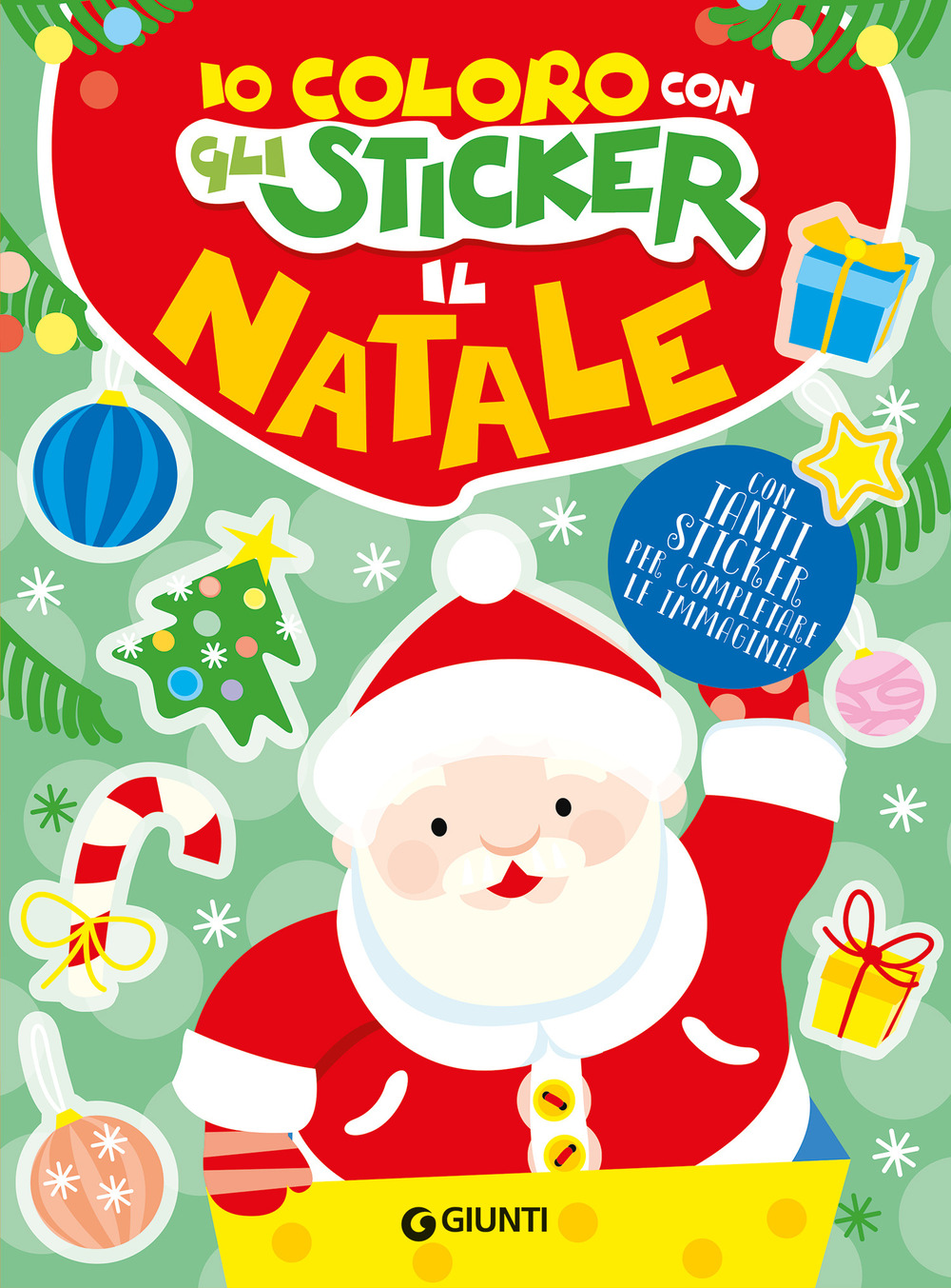 Libro Io coloro con gli sticker. Il Natale di Lisa Amerighi - ean 9788809914261 - Giunti Editore