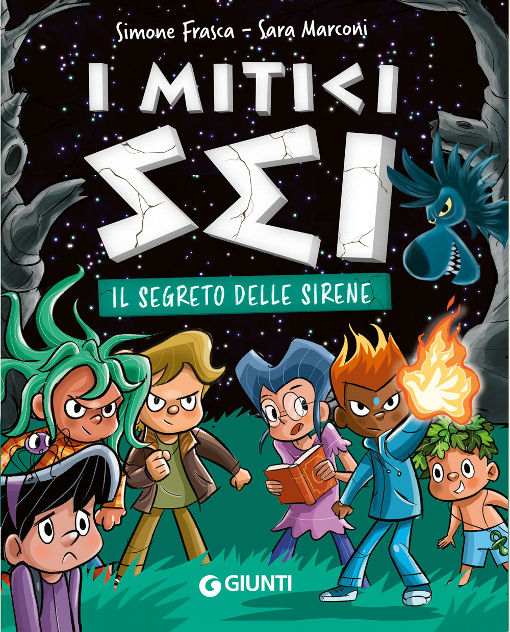 Libro segreto delle sirene. I mitici sei di Simone Frasca; Sara Marconi - ean 9788809916326 - Giunti Editore