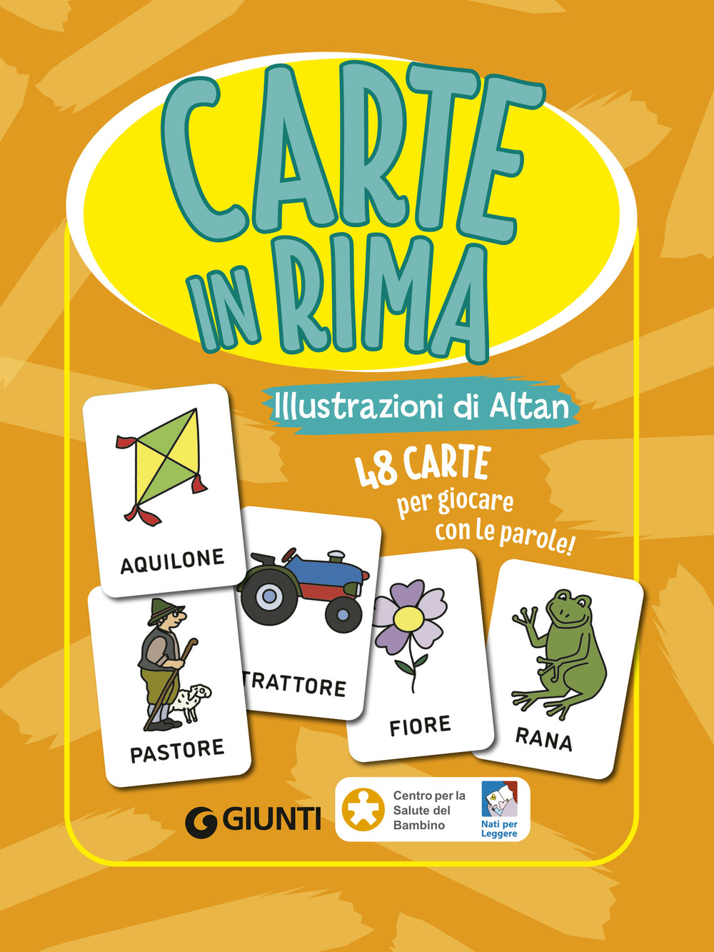 Libro Carte in rima. 48 carte per giocare con le parole di  - ean 9788809928763 - Giunti Editore
