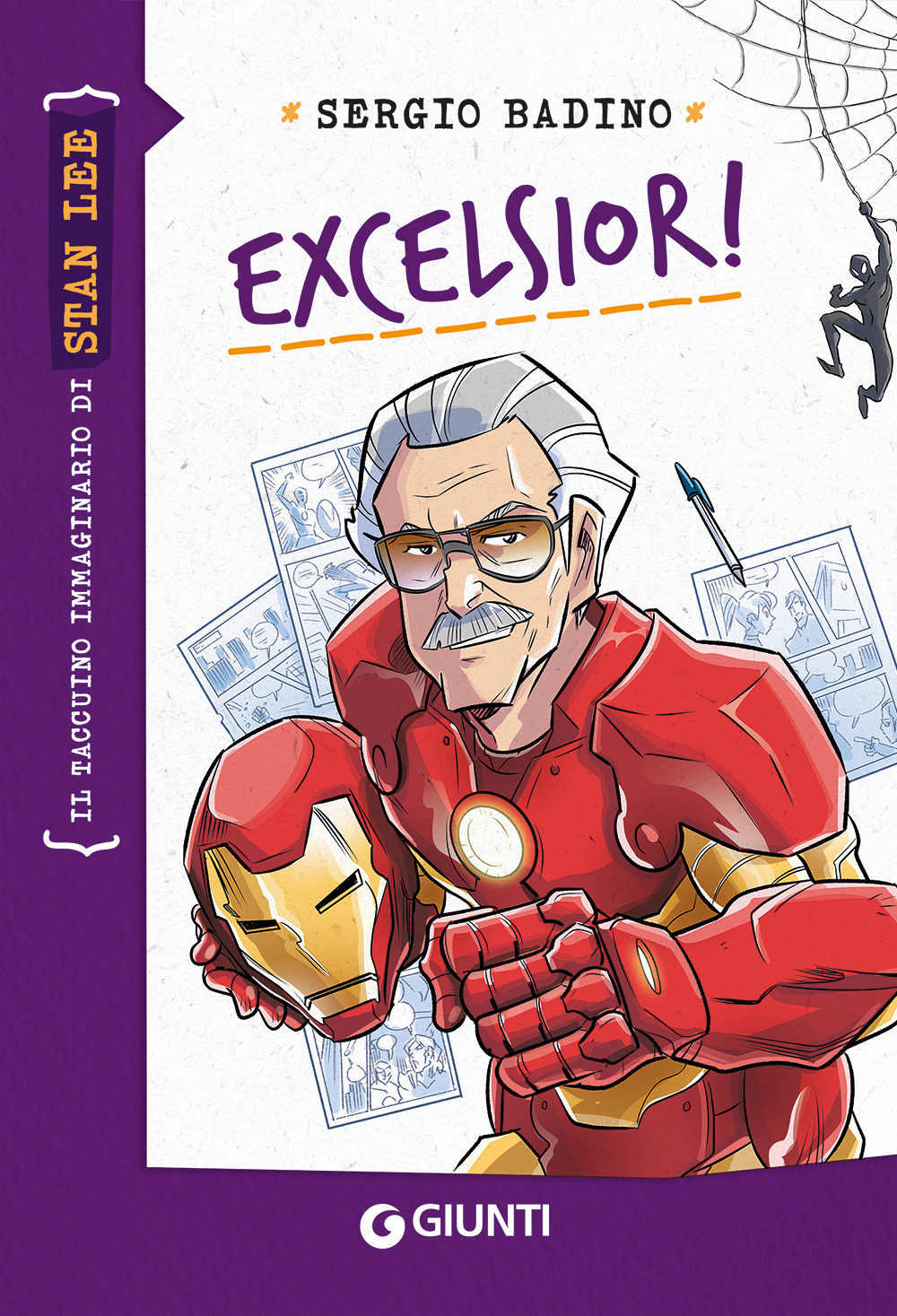 Libro Excelsior! Il taccuino immaginario di Stan Lee di Sergio Badino - ean 9788809929371 - Giunti Editore