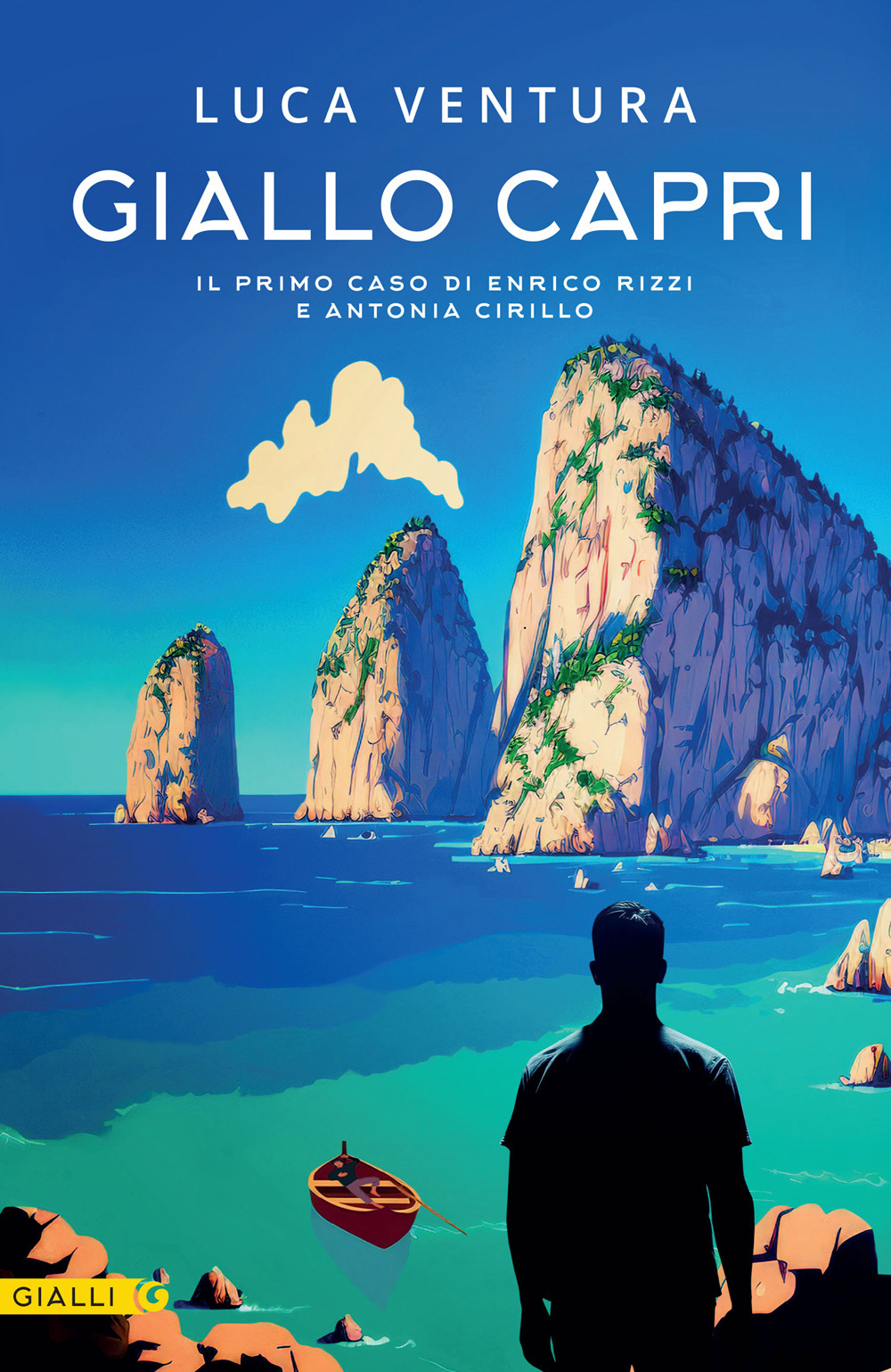 Libro Giallo Capri. Il primo caso di Enrico Rizzi e Antonia Cirillo di Luca Ventura - ean 9788809930728 - Giunti Editore