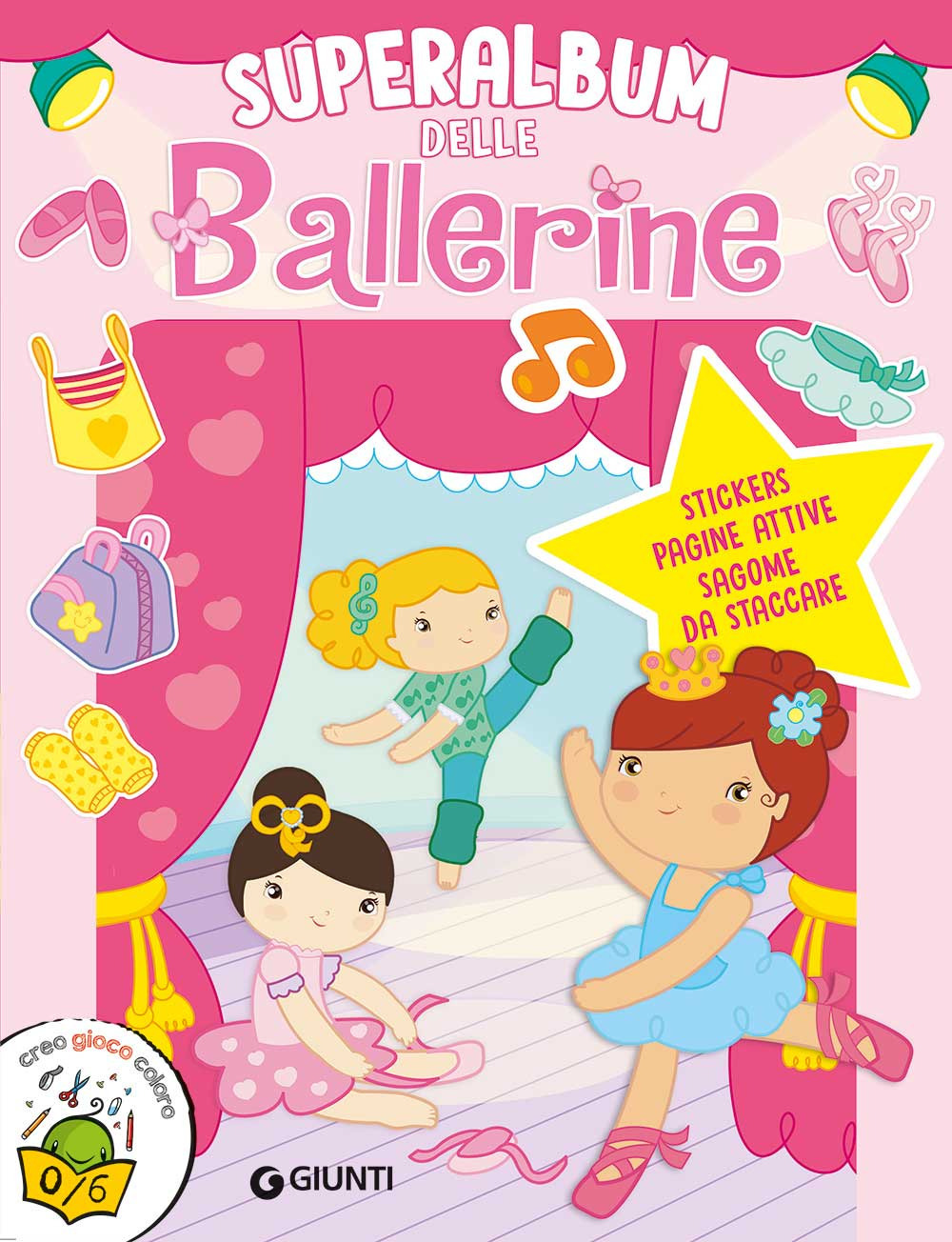 Libro Superalbum delle ballerine. Con adesivi di Martina Boschi - ean 9788809930803 - Giunti Editore