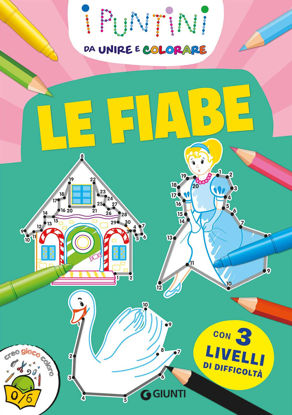 Libro fiabe. I puntini da unire e colorare di Micaela Vissani - ean 9788809930834 - Giunti Editore