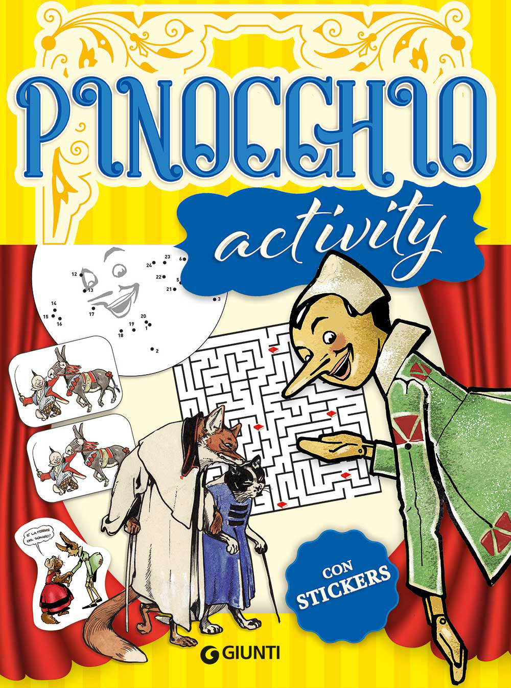 Libro Pinocchio. Activity. Con adesivi di Giulia Tedesco - ean 9788809931220 - Giunti Editore