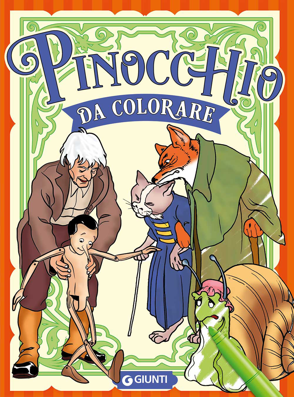 Libro Pinocchio da colorare di  - ean 9788809931237 - Giunti Editore