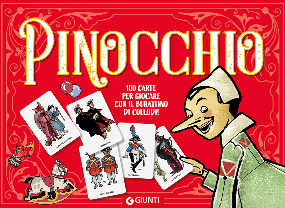 Libro Pinocchio. 100 carte per giocare con il burattino di Collodi! di Beniamino Sidoti - ean 9788809931244 - Giunti Editore