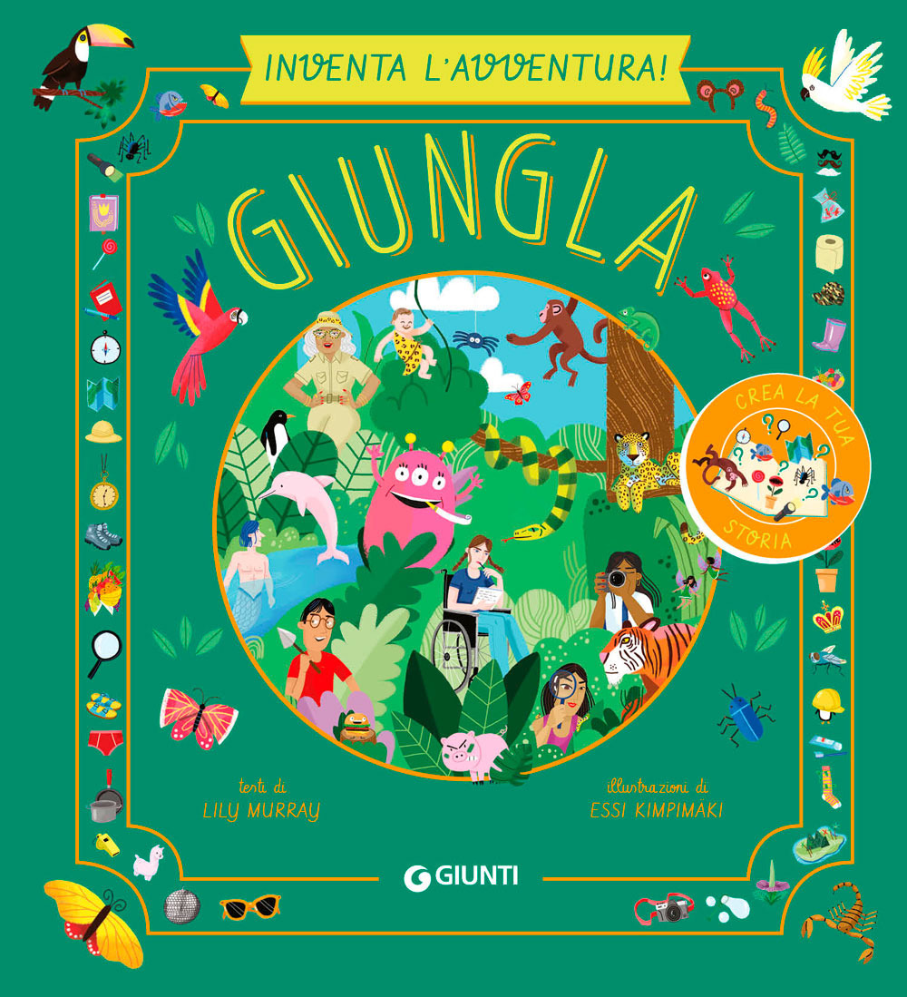Libro Giungla. Inventa l'avventura di Lily Murray - ean 9788809932814 - Giunti Editore