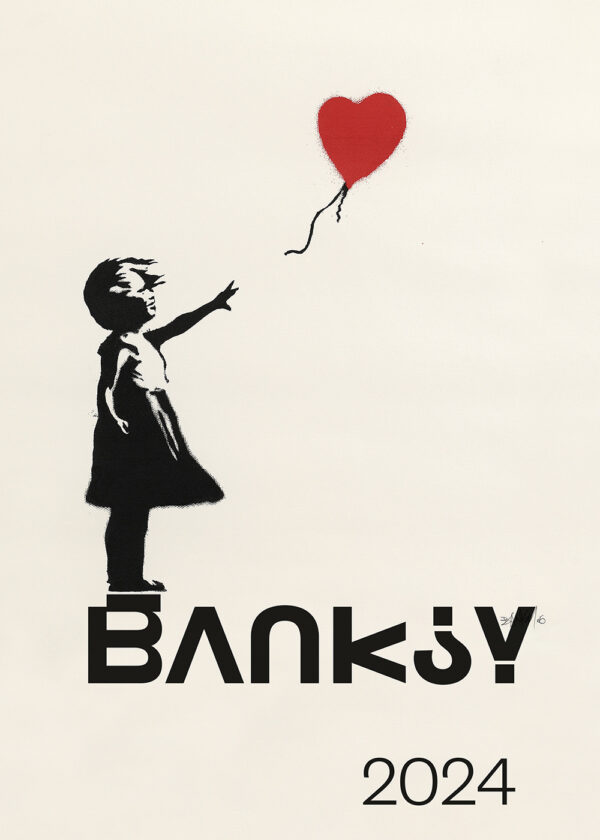Libro Calendario Banksy 2024 da parete (30 x 42 cm) di Gianluca Marziani; Stefano Antonelli - ean 9788809936195 - Giunti Editore
