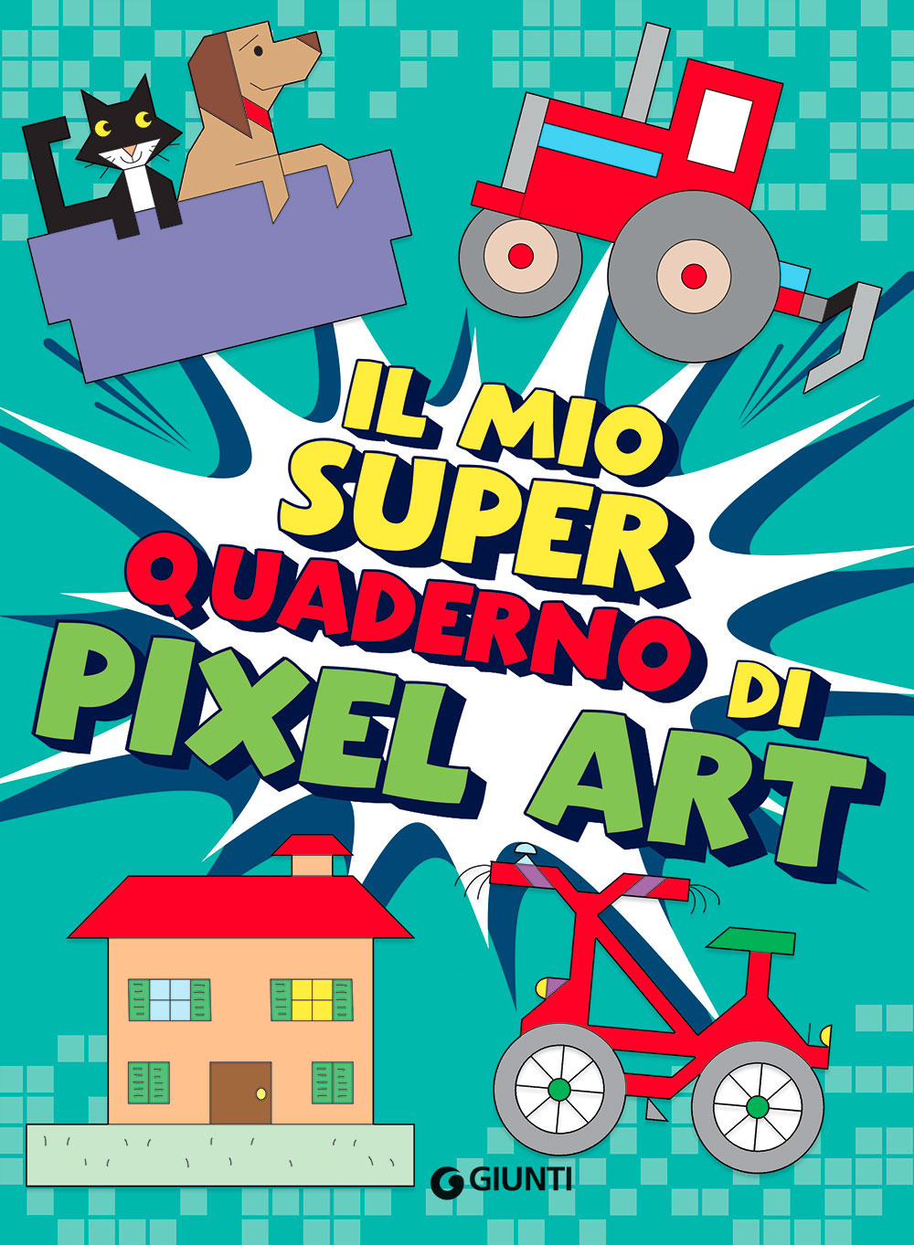 Libro mio superquaderno di pixel art di  - ean 9788809943735 - Giunti Editore