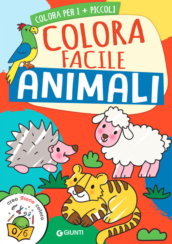 Libro Animali. Colora facile di  - ean 9788809948983 - Giunti Editore