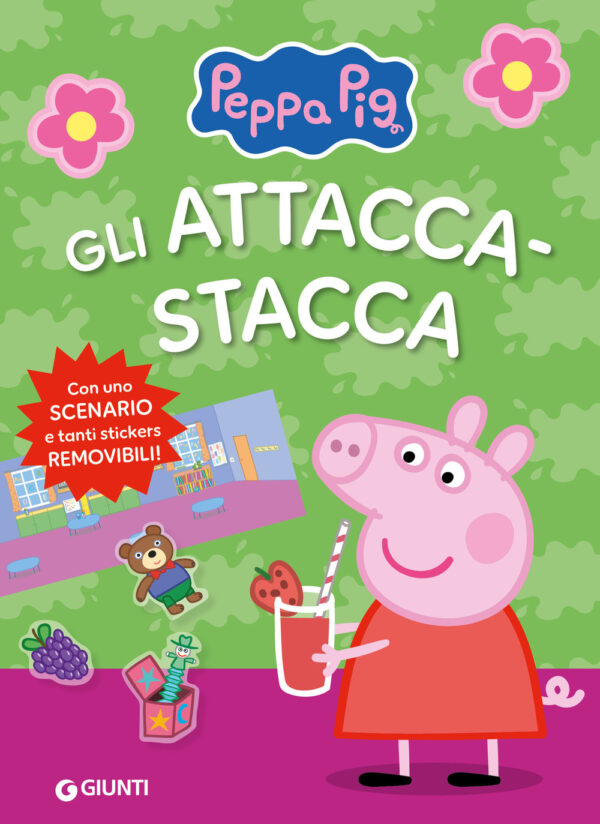 Libro attacca-stacca di Peppa Pig. Con adesivi di Silvia D'Achille - ean 9788809949003 - Giunti Editore