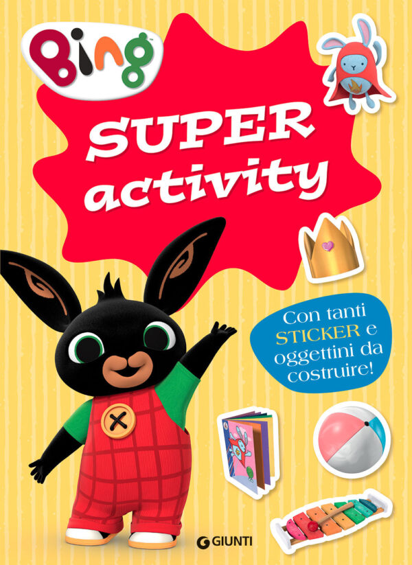 Libro Bing. Super activity. Con adesivi di  - ean 9788809949027 - Giunti Editore