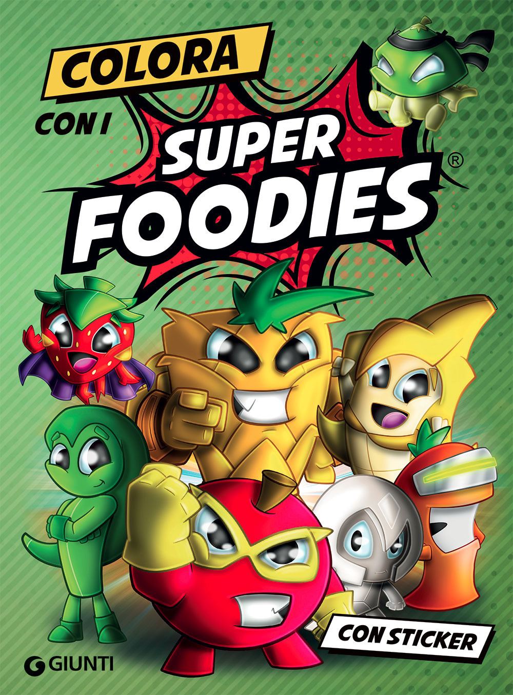 Libro Colora con i Super Foodies. Con adesivi di Eleonora Dorenti - ean 9788809951624 - Giunti Editore