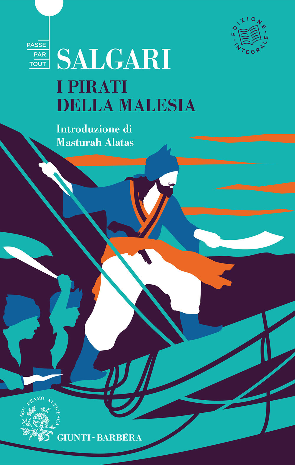 Libro pirati della Malesia di Emilio Salgari - ean 9788809955677 - Giunti-Barbera