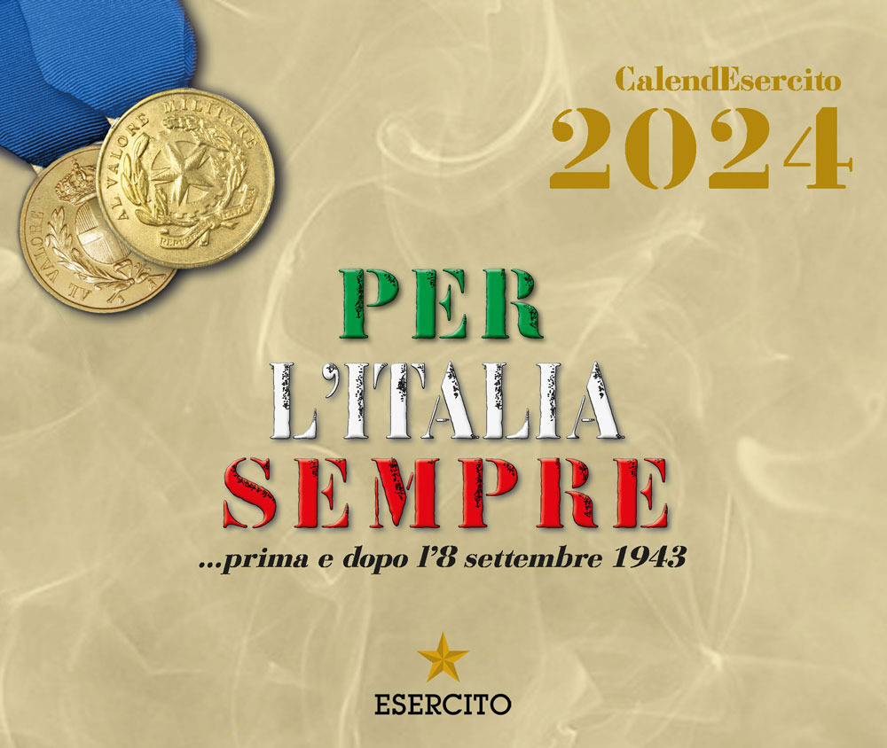 Libro Esercito. Calendario da tavolo 2024. Per l'Italia sempre... prima e dopo l'8 settembre 1943 di - ean 9788809971844 - Giunti Editore