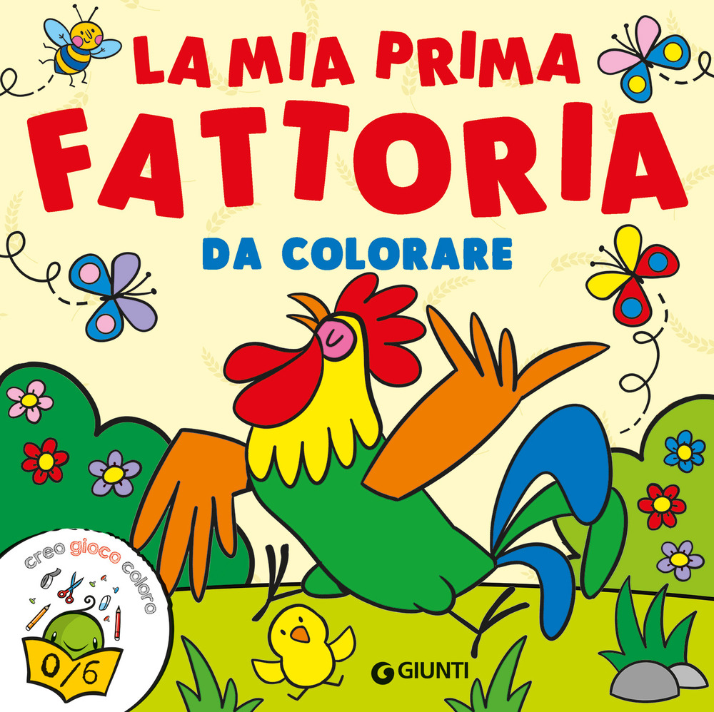 Libro mia prima fattoria da colorare di  - ean 9788809973060 - Giunti Editore