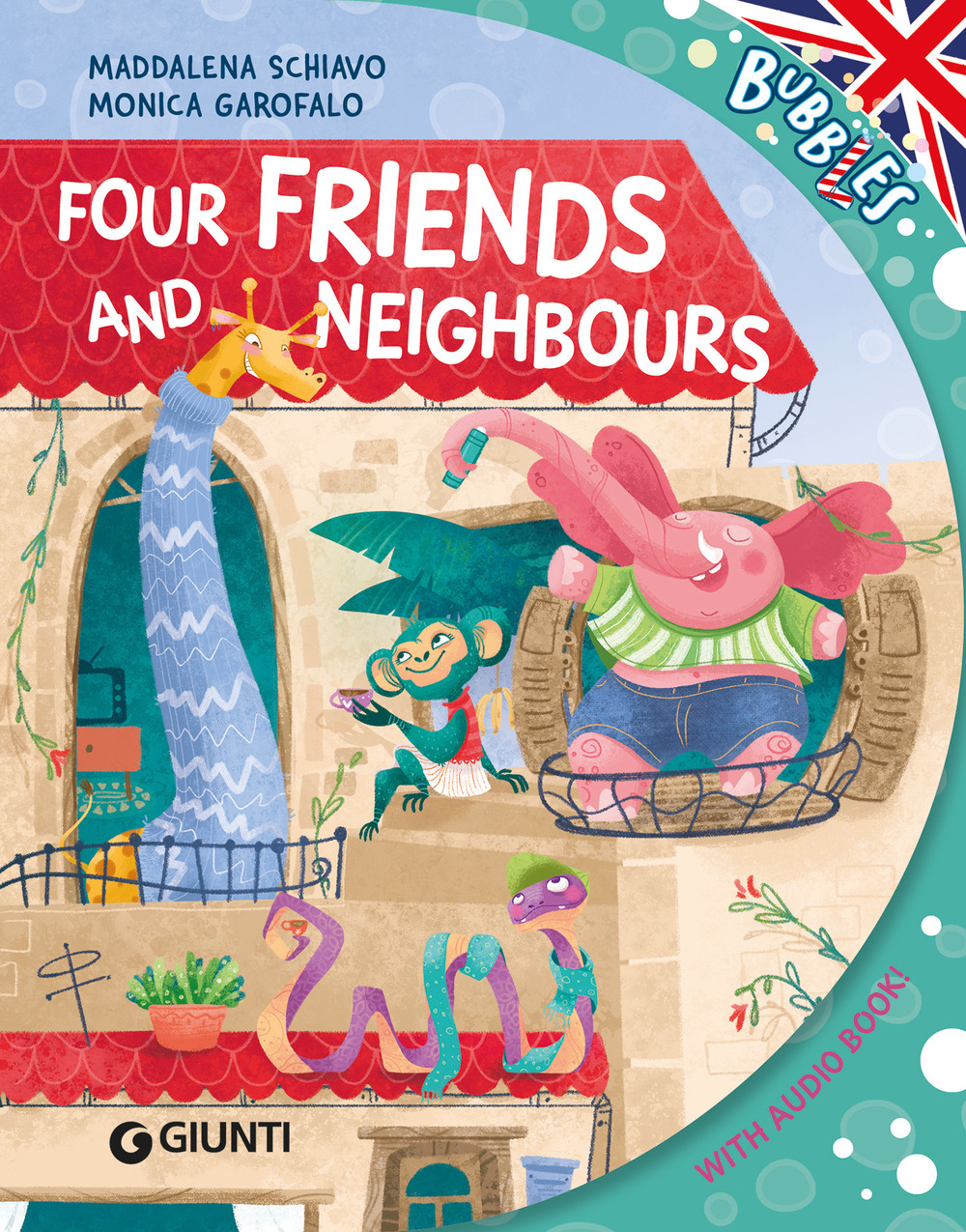 Libro Four firends and neighbours di Maddalena Schiavo - ean 9788809973480 - Giunti Editore