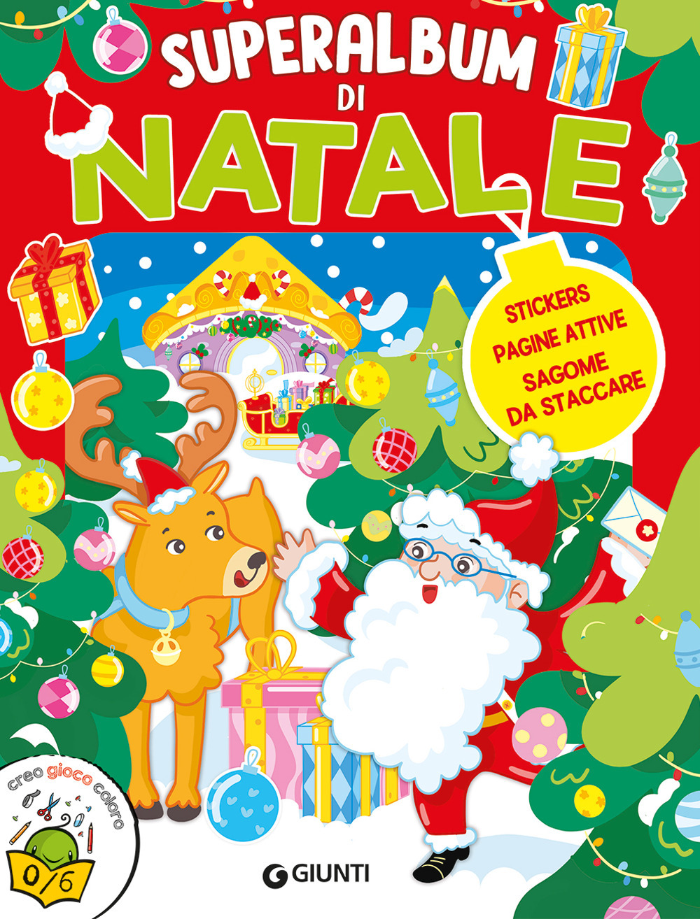 Libro Superalbum di Natale. Stickers