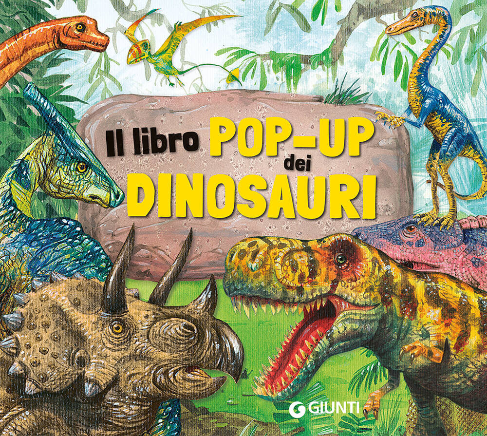 Libro libro pop-up dei dinosauri di Francesca Pellegrino - ean 9788809973503 - Giunti Editore
