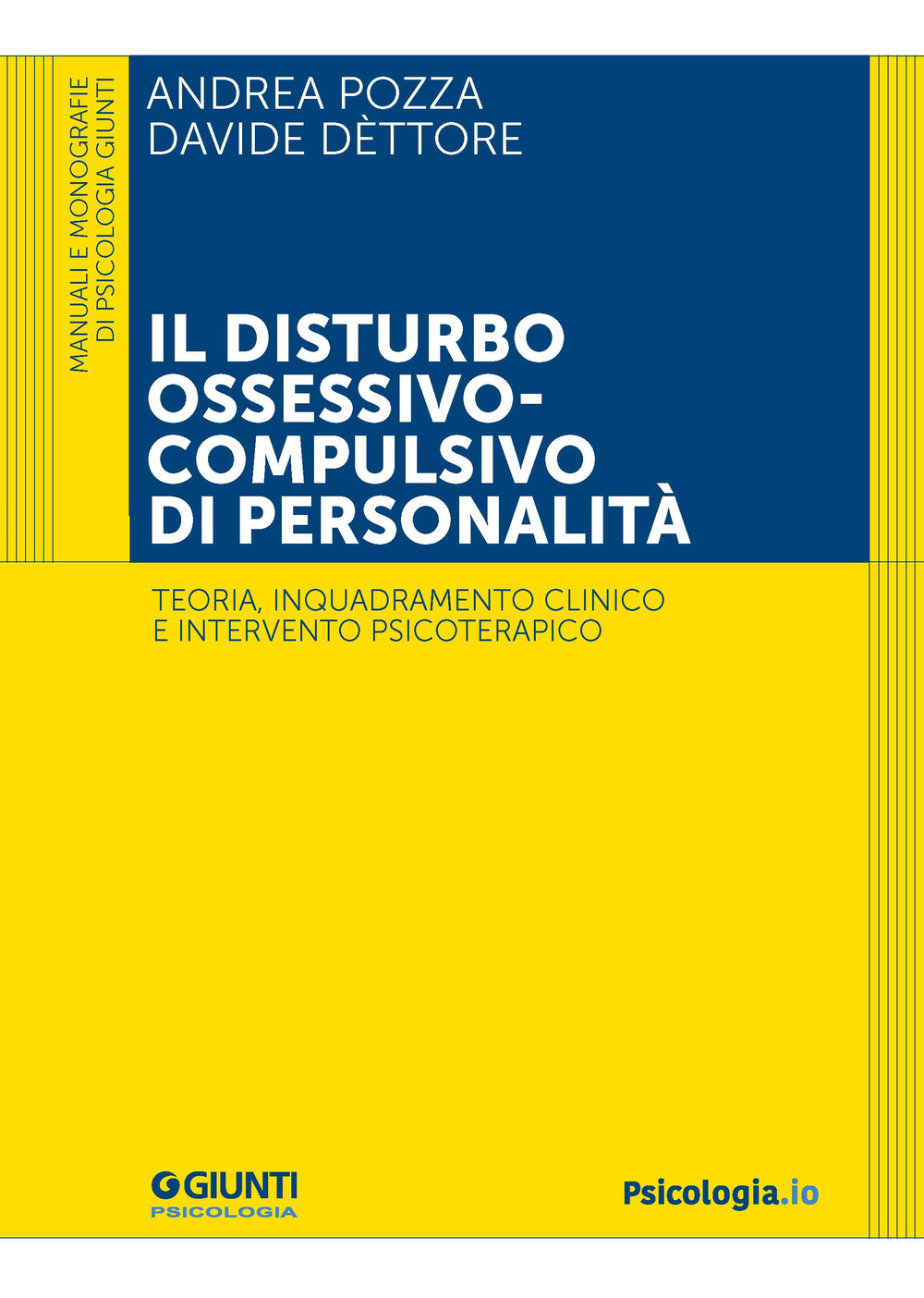 Libro disturbo ossessivo-compulsivo di personalità. Teoria