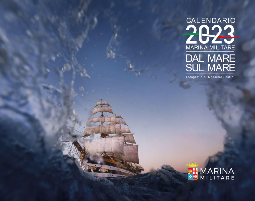 Libro Calendario Marina Militare 2023. Dal mare