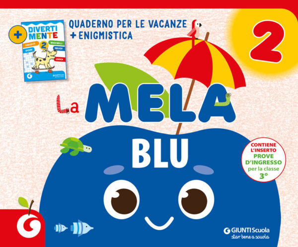 Libro mela blu. Quaderno per le vacanze di  - ean 9788809979819 - Giunti Scuola