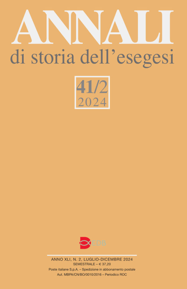 Libro Annali di storia dell'esegesi di  - ean 9788810130261 - EDB