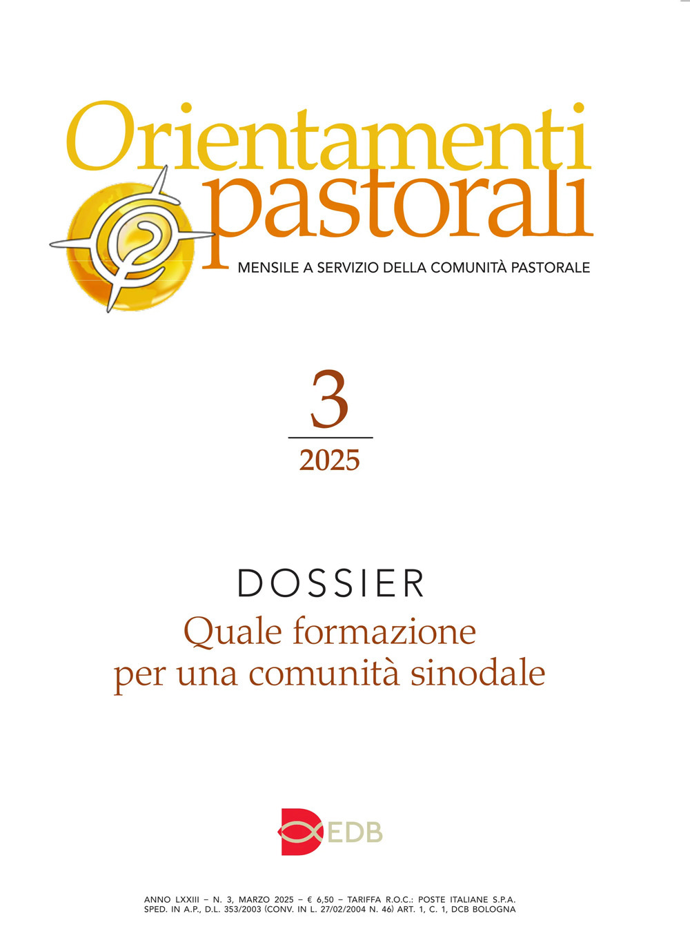 Libro Orientamenti pastorali di  - ean 9788810201831 - EDB