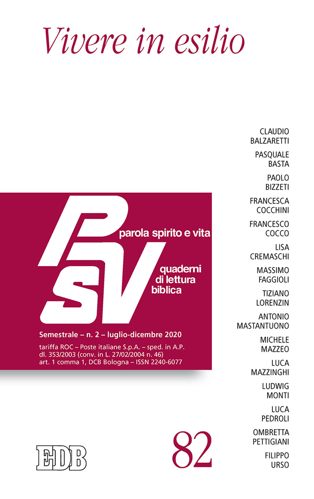 Libro Parola spirito e vita. Quaderni di lettura biblica di  - ean 9788810903827 - EDB