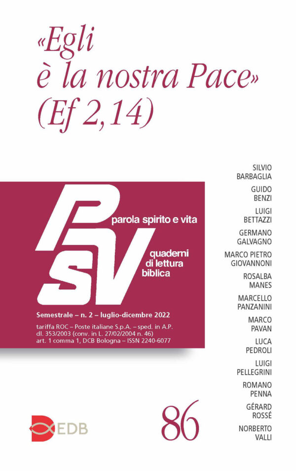 Libro Parola spirito e vita. Quaderni di lettura biblica di  - ean 9788810903865 - EDB