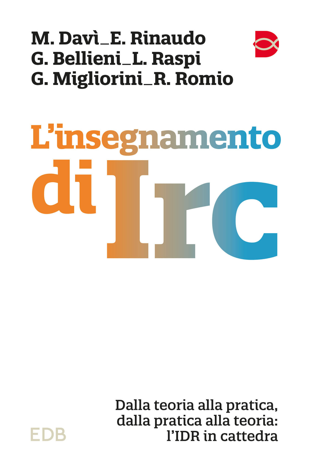 Libro insegnamento di IRC. Dalla teoria alla pratica