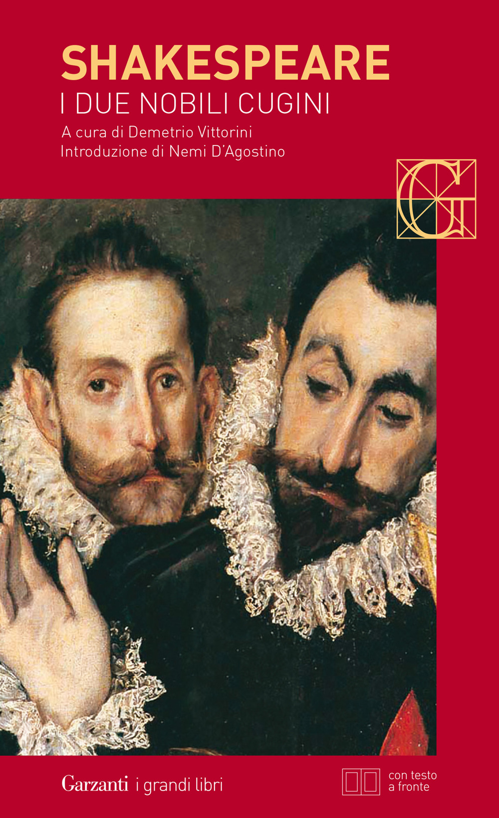 Libro due nobili cugini. Testo inglese a fronte di William Shakespeare - ean 9788811815730 - Garzanti