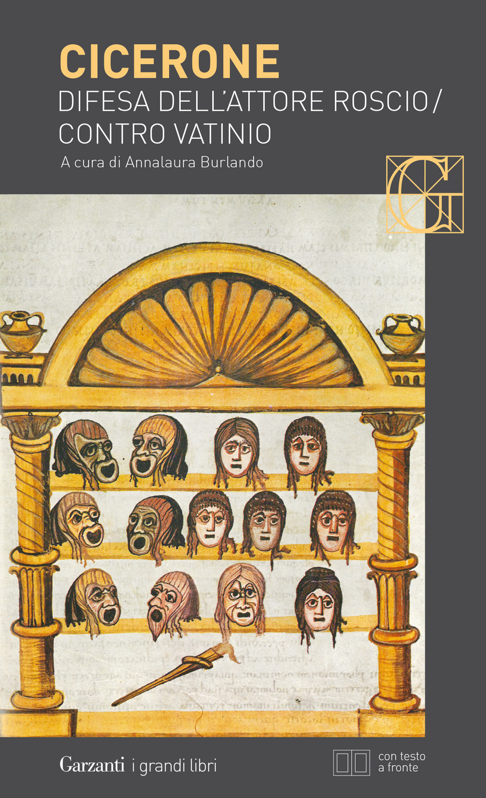 Libro Difesa dell'attore Roscio-Contro Vatinio. Testo latino a fronte di Marco Tullio Cicerone - ean 9788811816041 - Garzanti