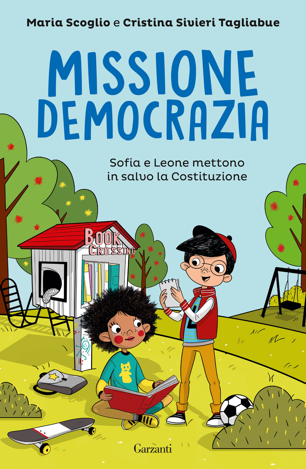 Libro Missione democrazia. Sofia e Leone mettono in salvo la Costituzione di Maria Scoglio; Cristina Sivieri Tagliabue - ean 9788811818847 - Garzanti