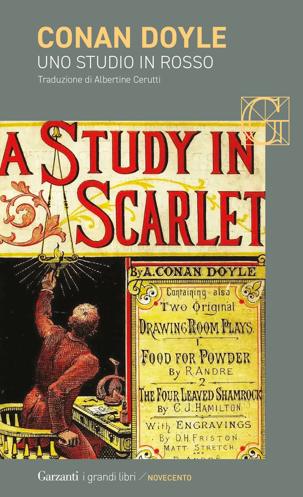 Libro studio in rosso di Arthur Conan Doyle - ean 9788811819066 - Garzanti