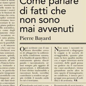 Libro Come parlare di fatti che non sono mai avvenuti di Pierre Bayard - ean 9788812010004 - Treccani