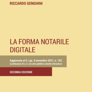 Libro forma notarile digitale di Riccardo Genghini - ean 9788813379568 - CEDAM