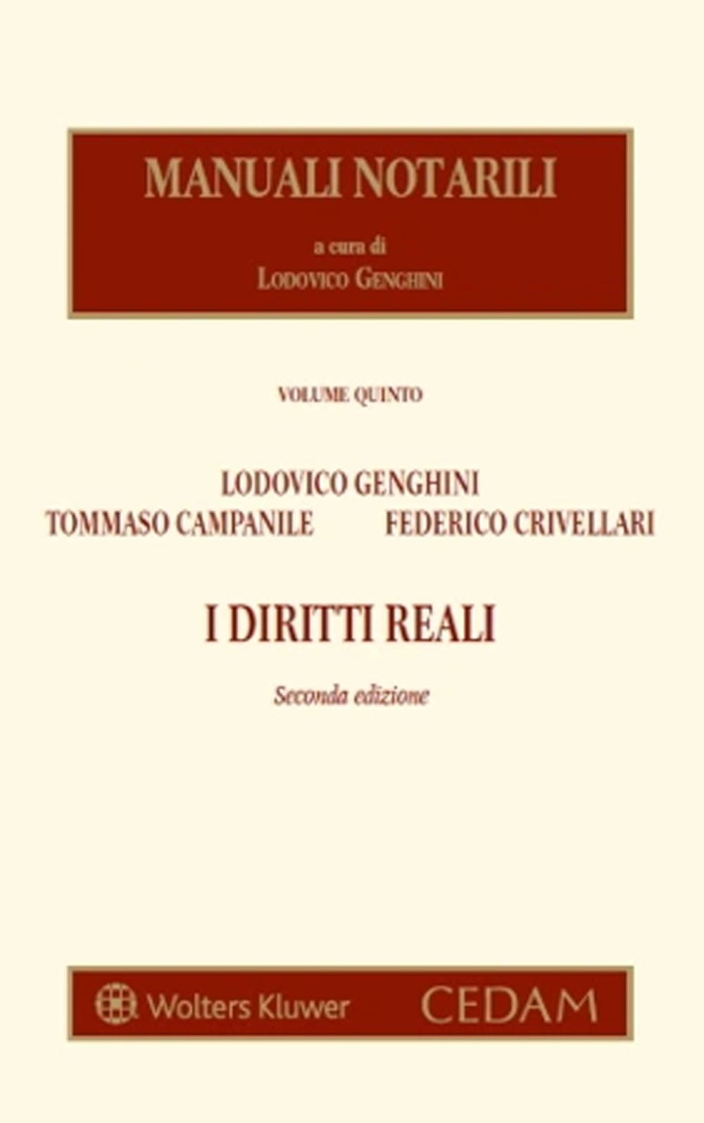 Libro Manuali notarili di Tommaso Campanile; Federico Crivellari; Lodovico Genghini - ean 9788813386719 - CEDAM