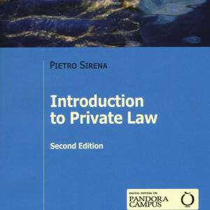 Libro Introduction to private law di Pietro Sirena - ean 9788815285010 - Il Mulino
