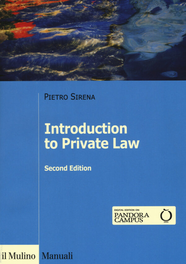Libro Introduction to private law di Pietro Sirena - ean 9788815285010 - Il Mulino