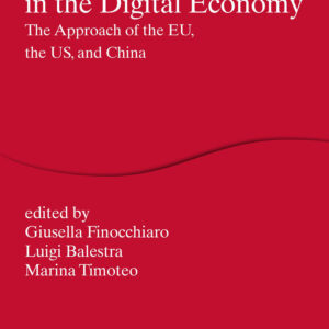 Libro Major legal trends in the digital economy. The approach of the EU