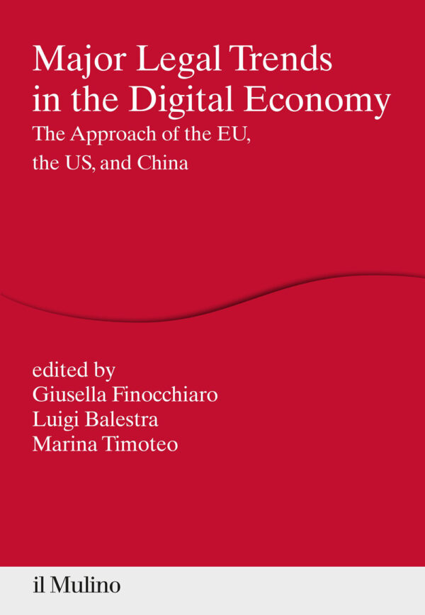 Libro Major legal trends in the digital economy. The approach of the EU