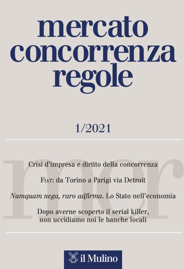 Libro Mercato concorrenza regole di  - ean 9788815296924 - Il Mulino