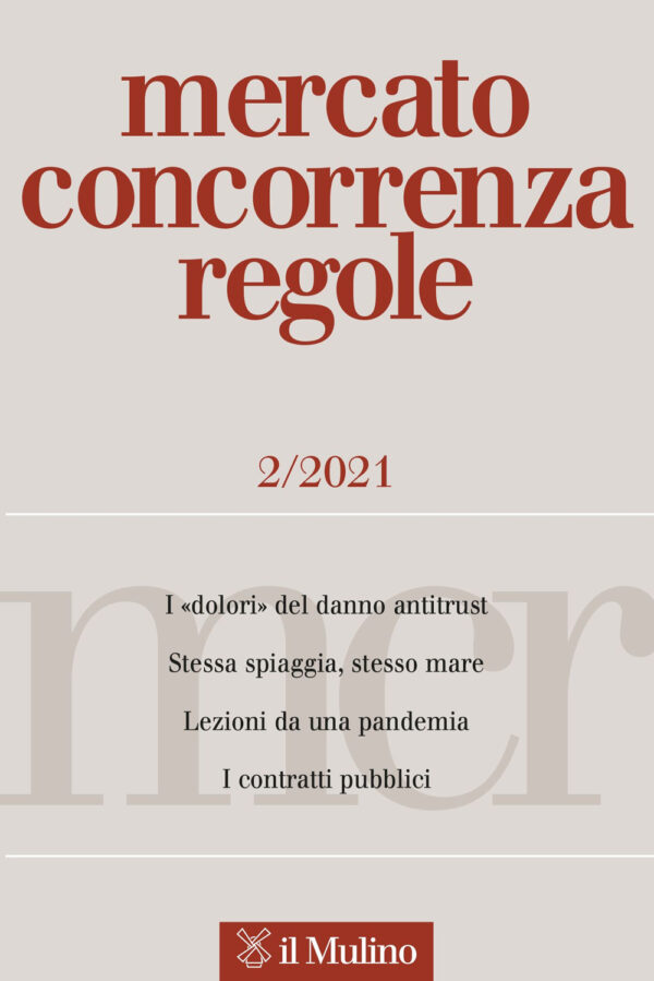 Libro Mercato concorrenza regole di  - ean 9788815296931 - Il Mulino
