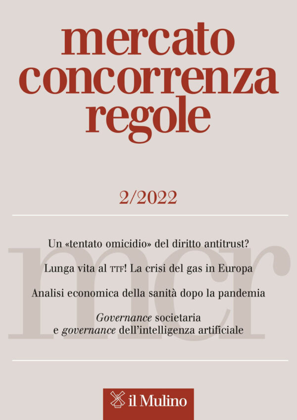 Libro Mercato concorrenza regole di  - ean 9788815380937 - Il Mulino