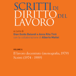 Libro Scritti di diritto del lavoro di Luigi Mariucci - ean 9788815382504 - Il Mulino