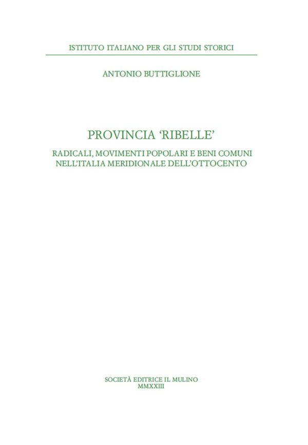 Libro Provincia ribelle. Radicali