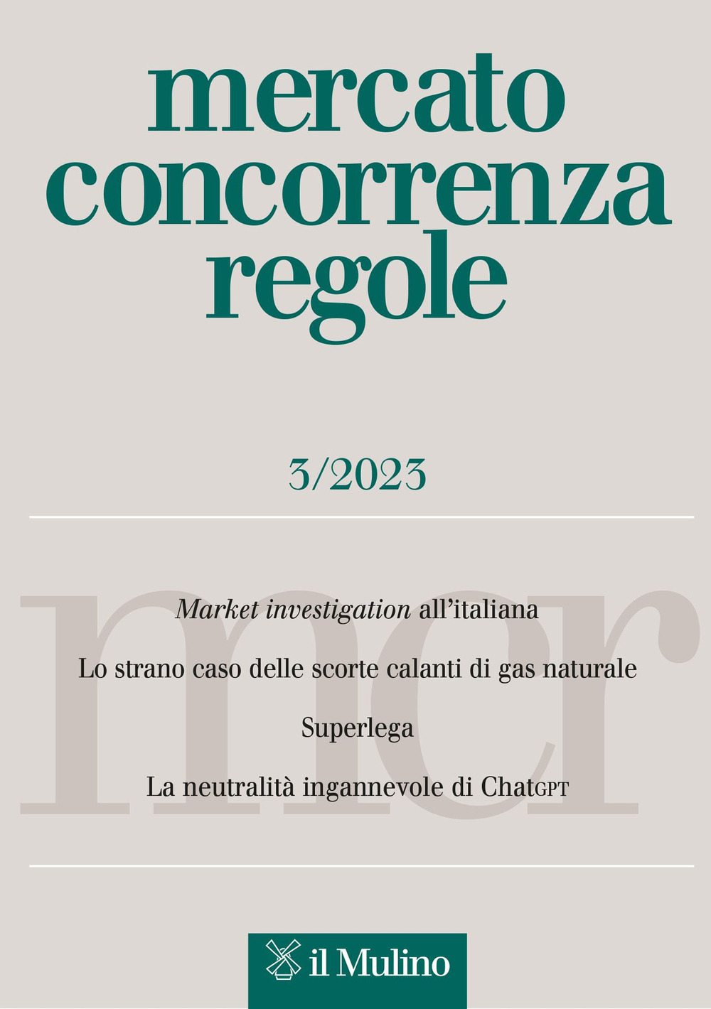Libro Mercato concorrenza regole di - ean 9788815384935 - Il Mulino